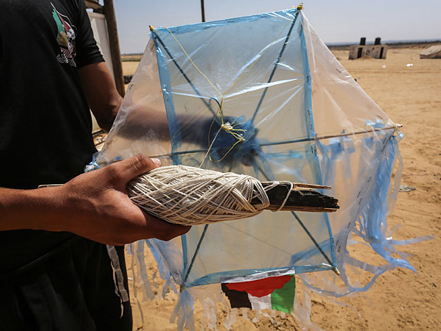 ВВС ЦАХАЛа уничтожили автомобиль группы поджигателей на юге сектора Газы