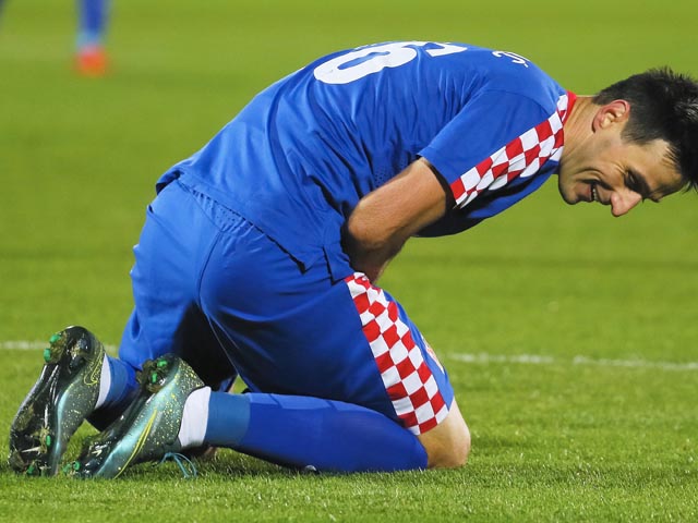 Бывший игрок "Днепра" может быть отчислен из сборной Хорватии из-за отказа выти на замену