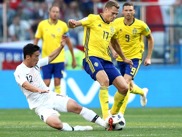 Швеция - Южная Корея 1:0