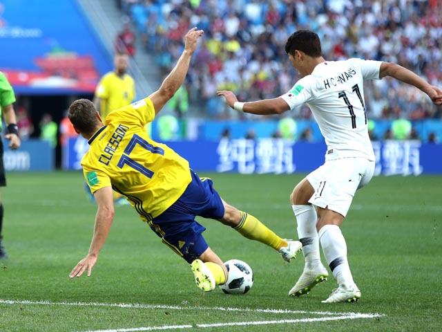 Швеция - Южная Корея 1:0