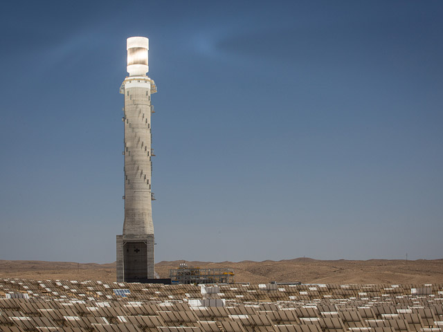 Солнечная электростанция "Ашалим" в Негеве: рекордсмен мира