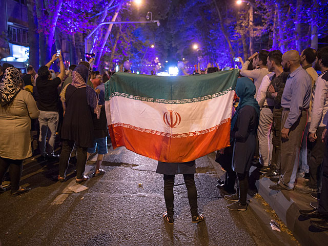 Массовые акции протеста в Тегеране