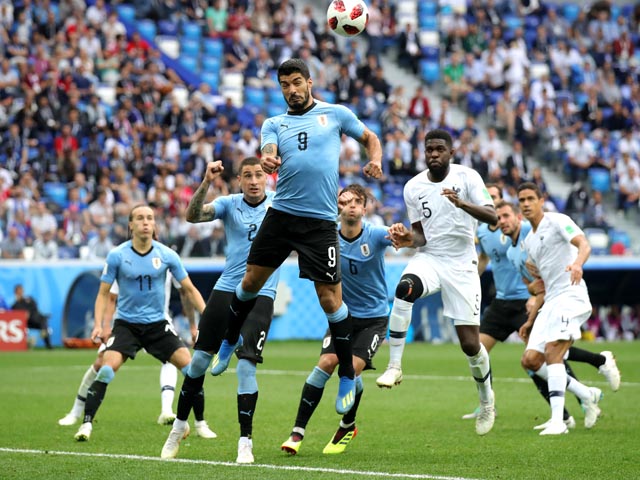 Франция - Уругвай 2:0