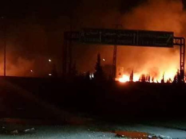 Сирийские СМИ: ВВС ЦАХАЛа атаковали военный аэродром в провинции Хомс