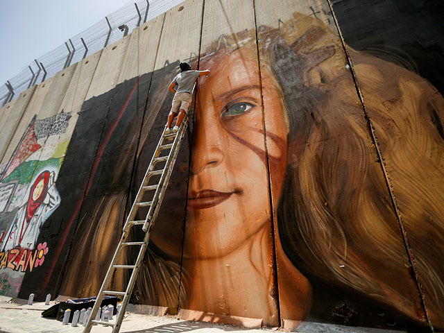 Портрет Ахэд Тамими в Бейт-Лехеме