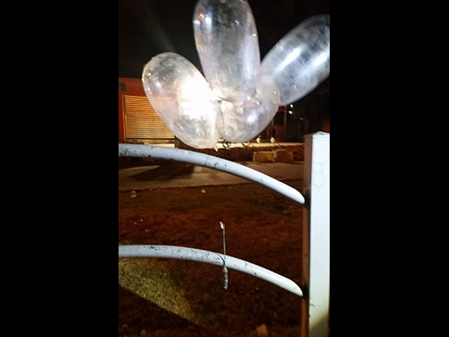 Впервые "огненный" шар приземлился в жилом квартале Беэр-Шевы