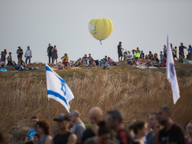 Фестиваль воздушных шаров в Изреэльской долине. 3 августа 2018 года