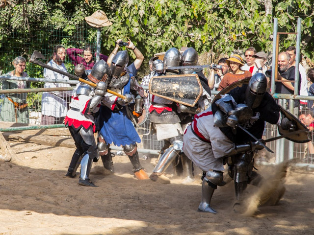 Рыцари Иерусалима сразятся с самураями в парке Эйн Яэль
