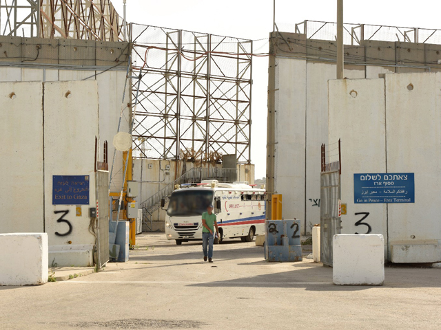 СМИ: КПП "Эрез" на границе Газы будет закрыт 19 августа