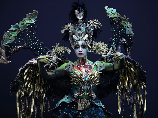 Международный фестиваль бодиарта в  Южной Корее