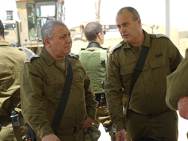 Начальник Генштаба Гади Айзенкот посетил границу с сектором Газы