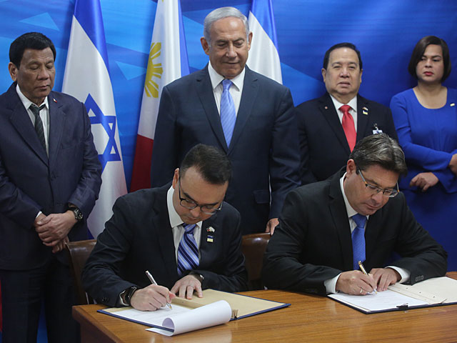 Начался визит в Израиль президента Филиппин Родриго Дутерте