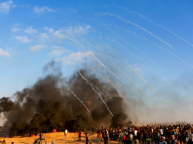 На границе сектора Газы прошел очередной "марш возвращения"