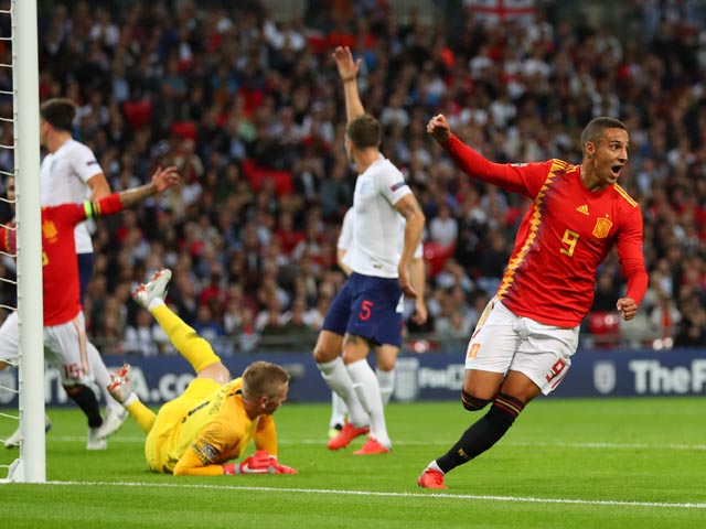 Испанцы в гостях обыграли сборную Англии: результаты матчей Лиги наций