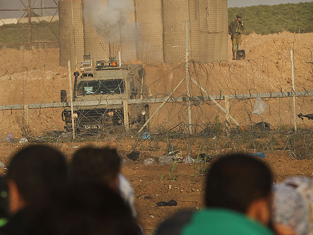 Палестинские СМИ сообщают о столкновениях с израильскими военными на границе Газы