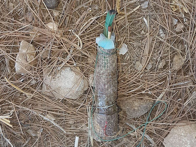 Вновь в Негеве обнаружено взрывное устройство, доставленное из Газы воздушным шаром