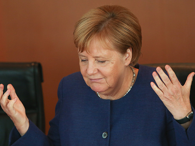 Канцлер Германии Ангела Меркель прибыла в Израиль 