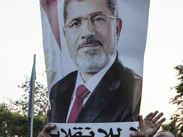Портрет Мухаммада Мурси  