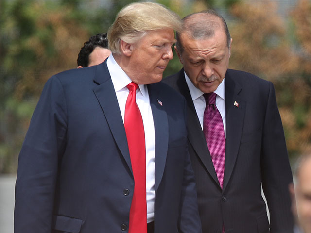  Дональд Трамп и Реджеп Тайип Эрдоган 