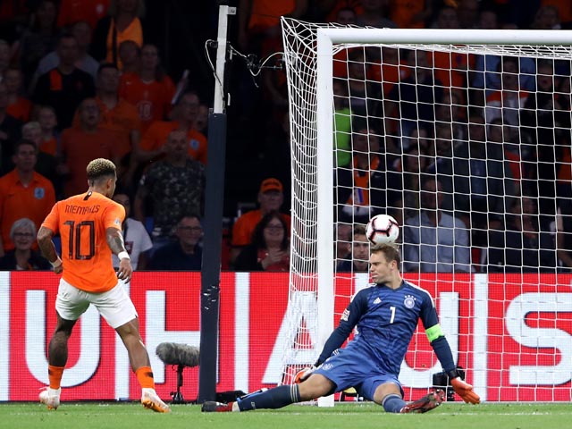 Лига наций: голландцы разгромили сборную Германии