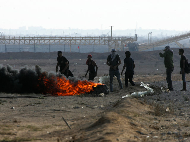 Около границы сектора Газы