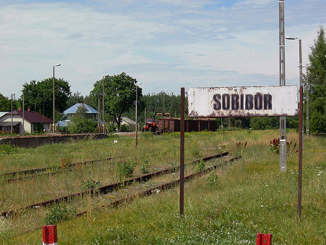 Железная дорога близ "Собибора"