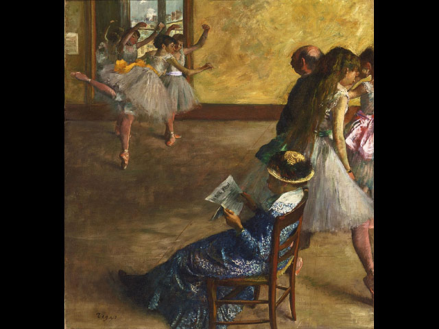 Edgar Degas, The Ballet Class, c. 1880