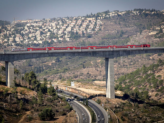 Приостановлено движение поездов между аэропортом и Иерусалимом