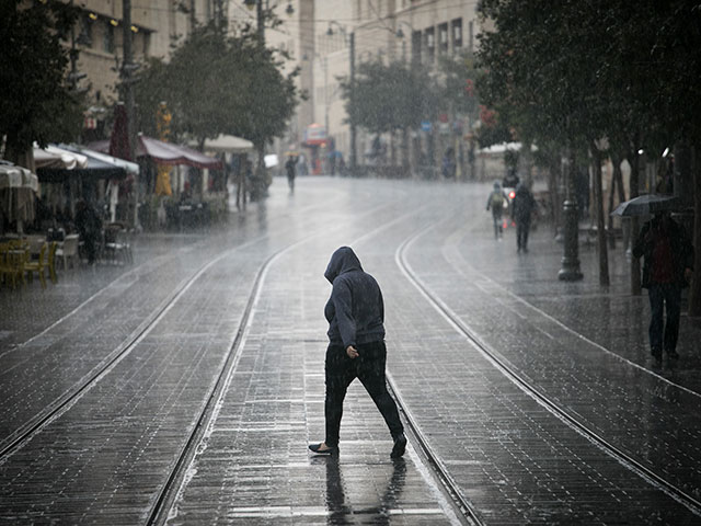 Дождливый ноябрь в Израиле
