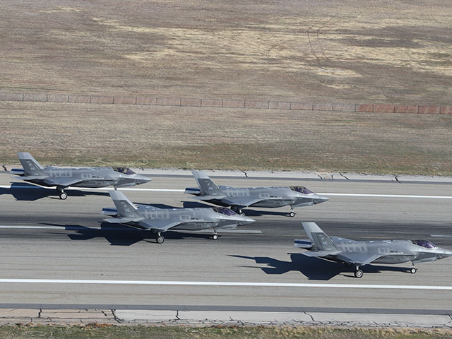 Учения F-35 в штате Юта