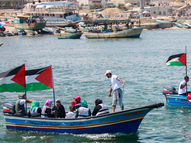 В море вышла 18-я "флотилия возвращения". Минздрав Газы сообщает о 4 раненых