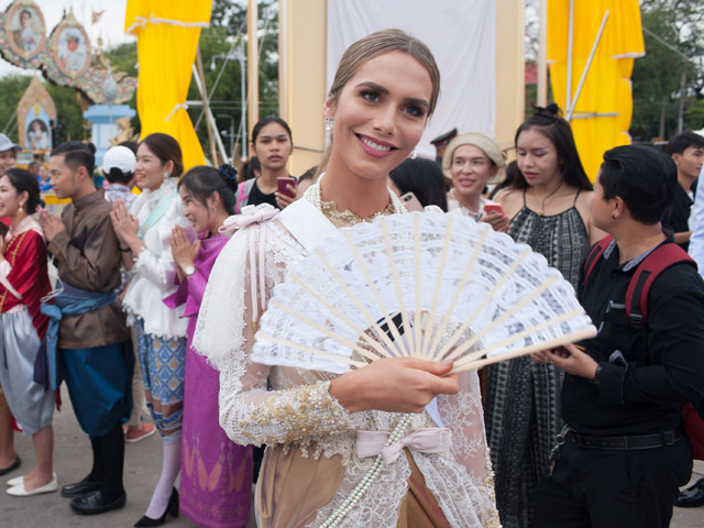 Анхела Понсе, "Мисс Испания" на конкурсе "Мисс Вселенная 2018". Таиланд, декабрь 2018 года