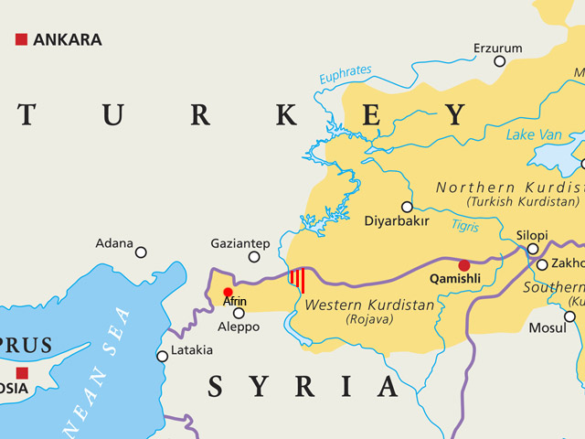 Теракт в сирийском Африне, погибли не менее девяти человек