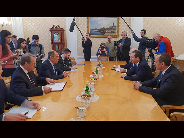 Ицхак Герцог встретился в Москве с Сергеем Лавровым
