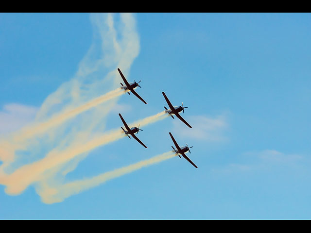 "Крылья ЦАХАЛа": воздушный парад на церемонии выпуска курса военных летчиков  