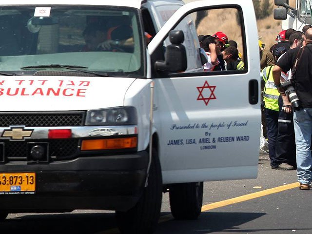     В результате ДТП на севере Израиля серьезные травмы получили два офицера ЦАХАЛа