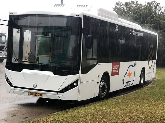 Минтранс объявил о начале производства израильских электробусов  