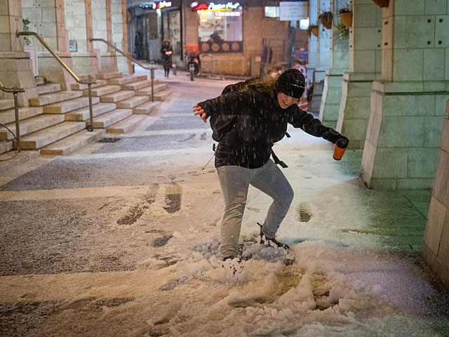 Зимняя буря в Израиле: 16 января 2019 года