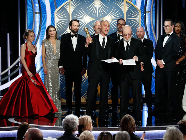 Создатели фильма "Американцы"  на церемонии "Золотой глобус". 6 января 2019 года