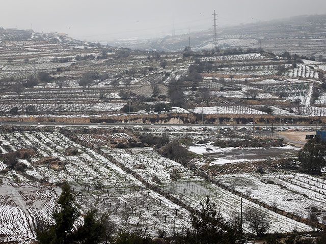 Зимняя буря в Израиле: 16 января 2019 года