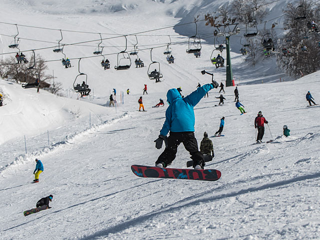 22 января горнолыжный курорт на Хермоне откроется для посетителей