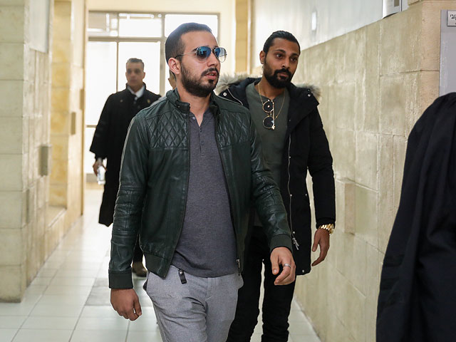 Нив Асраф и Эран Нагаукер в суде. 23 января 2019 года