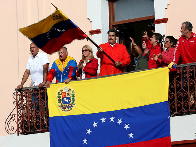 Николас Мадуро в Каракасе, 23 января 2019 года