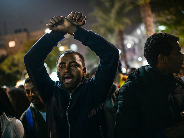 Акция протеста эфиопской общины закончилась