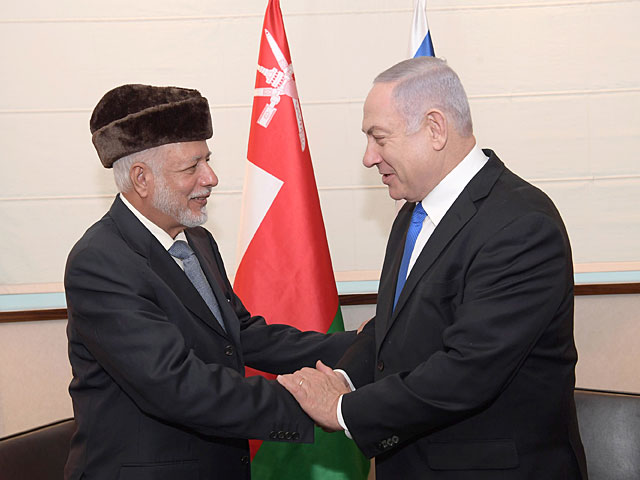 Биньямин Нетаниягу встретился с министром иностранных дел Омана Юсуфом бин Алави