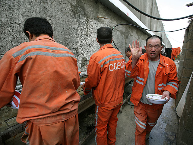 Китайские рабочие в Израиле   