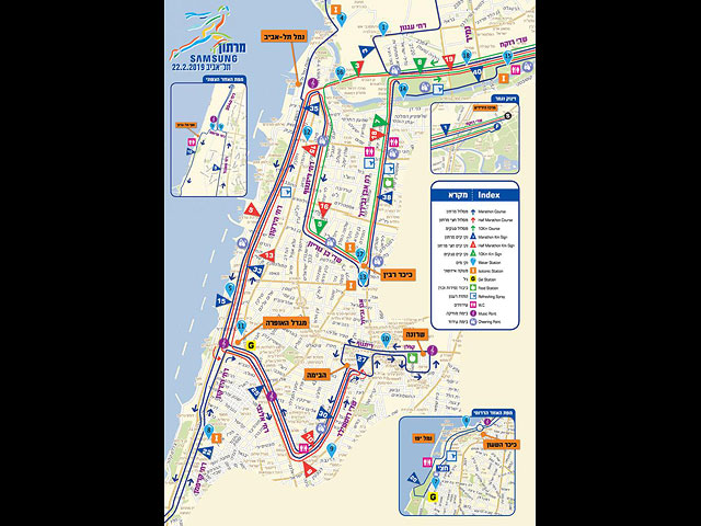 В пятницу в Тель-Авиве пройдет марафон: напоминаем список перекрываемых улиц