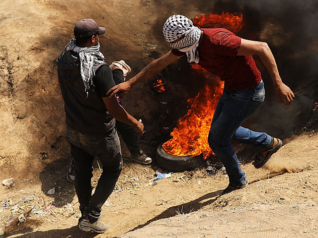 Несмотря на похолодание, на границе с сектором Газы возобновились "ночные столкновения"