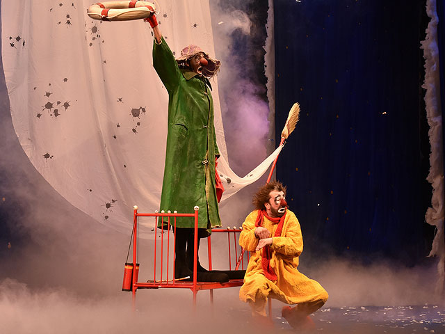 Snow Show Славы Полунина в Израиле