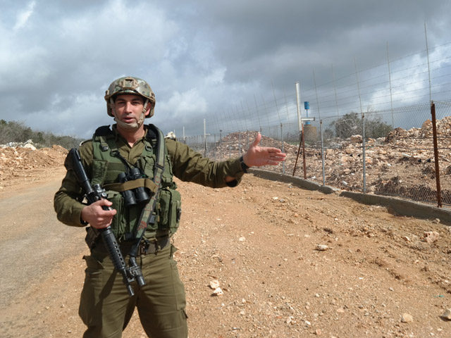 Заместитель командира региональной бригады на границе с Ливаном, подполковник Амир Фридман
